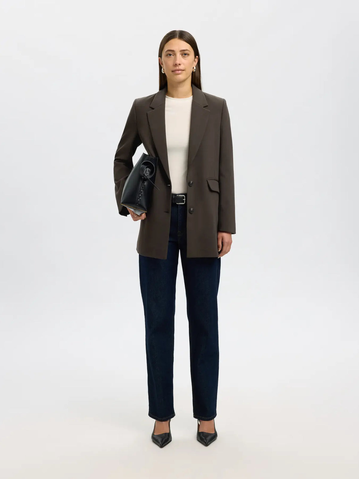 SLWRITA LS RELAXED BLAZER MEL NOOS DELICIOSO