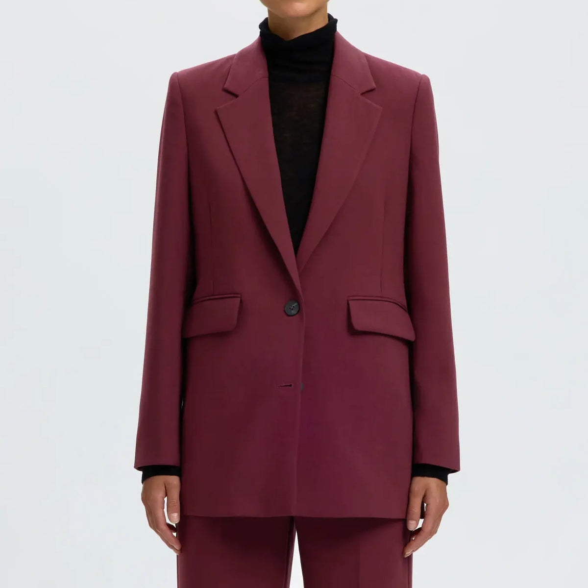 SLFRITA LS RELAXED BLAZER MEL NOOS