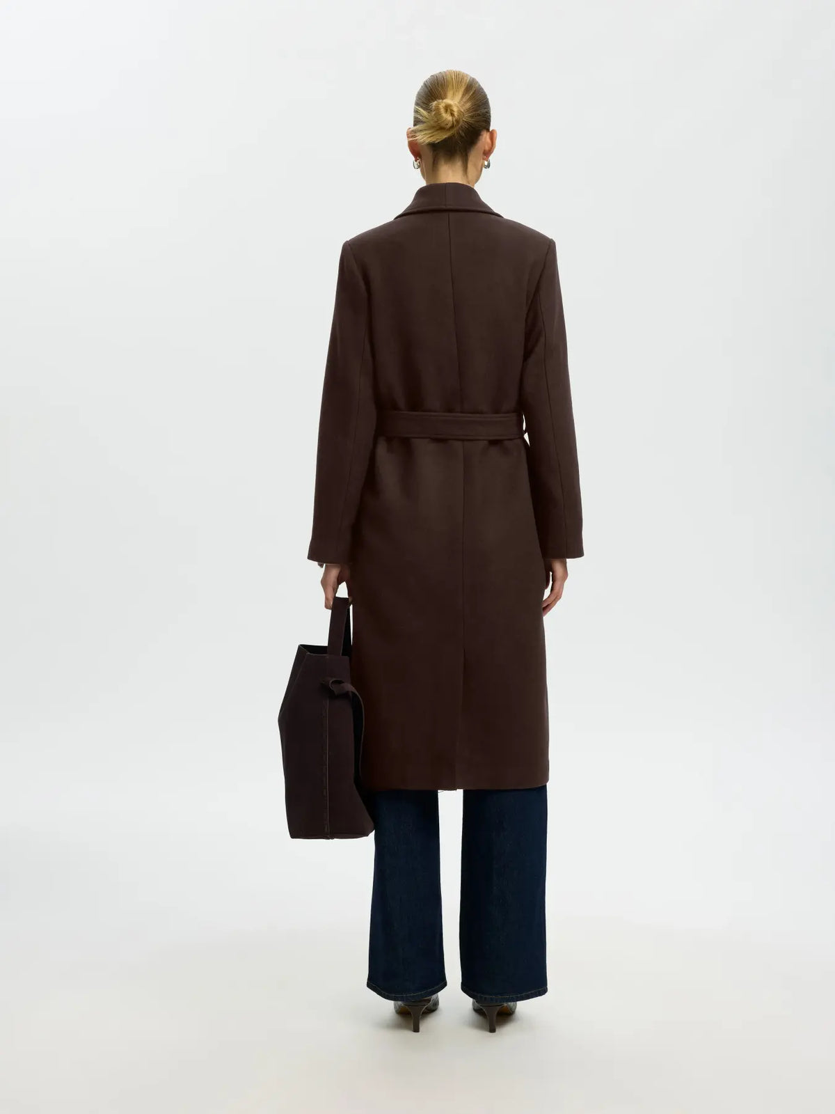 SLWZIA-ROSA WOOL BLEND COAT NOOS