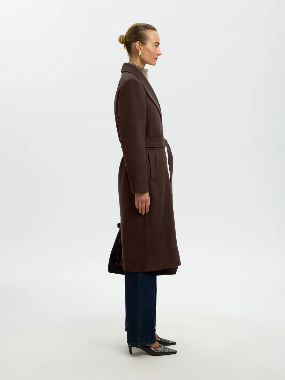 SLWZIA-ROSA WOOL BLEND COAT NOOS