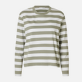 Afbeelding laden in Galerijviewer, SLFESSENTIAL LS STRIPED BOXY TEE NOOS