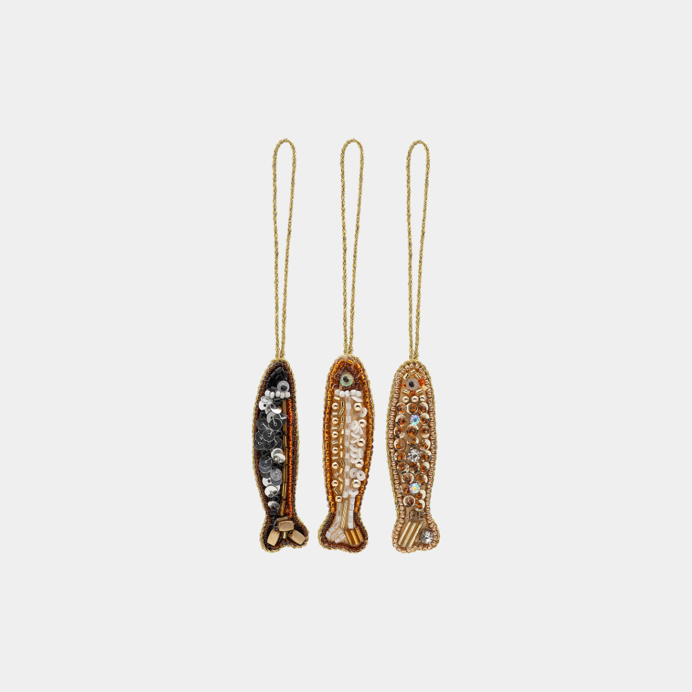 Kersthangers Tiny Tails – set van 3