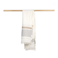 Load image into Gallery viewer, The Belgian Towel Fouta Oyster Stripe