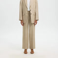 Afbeelding laden in Galerijviewer, SLWWIDE IDA MW LINEN PANT