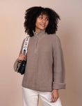 Load image into Gallery viewer, Shoulder Canvas logo strap White & Black Classic