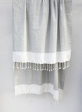 Load image into Gallery viewer, Hammam Towel Hidde light grey | Leeff