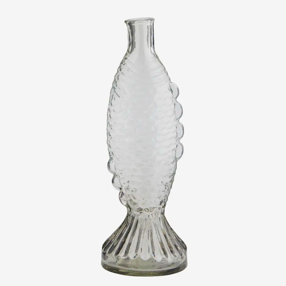 Fish glass vase