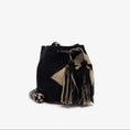 Load image into Gallery viewer, Crossbody Bag VULTURE Black & Beige