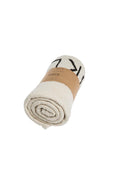 Afbeelding laden in Galerijviewer, KNITTED BLANKET ABC NATURAL/BLACK