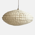 Afbeelding laden in Galerijviewer, Hanglamp JUTE UFO Stripe