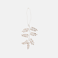 Load image into Gallery viewer, Beaded Ornament Twig H14cm Mio Champagne