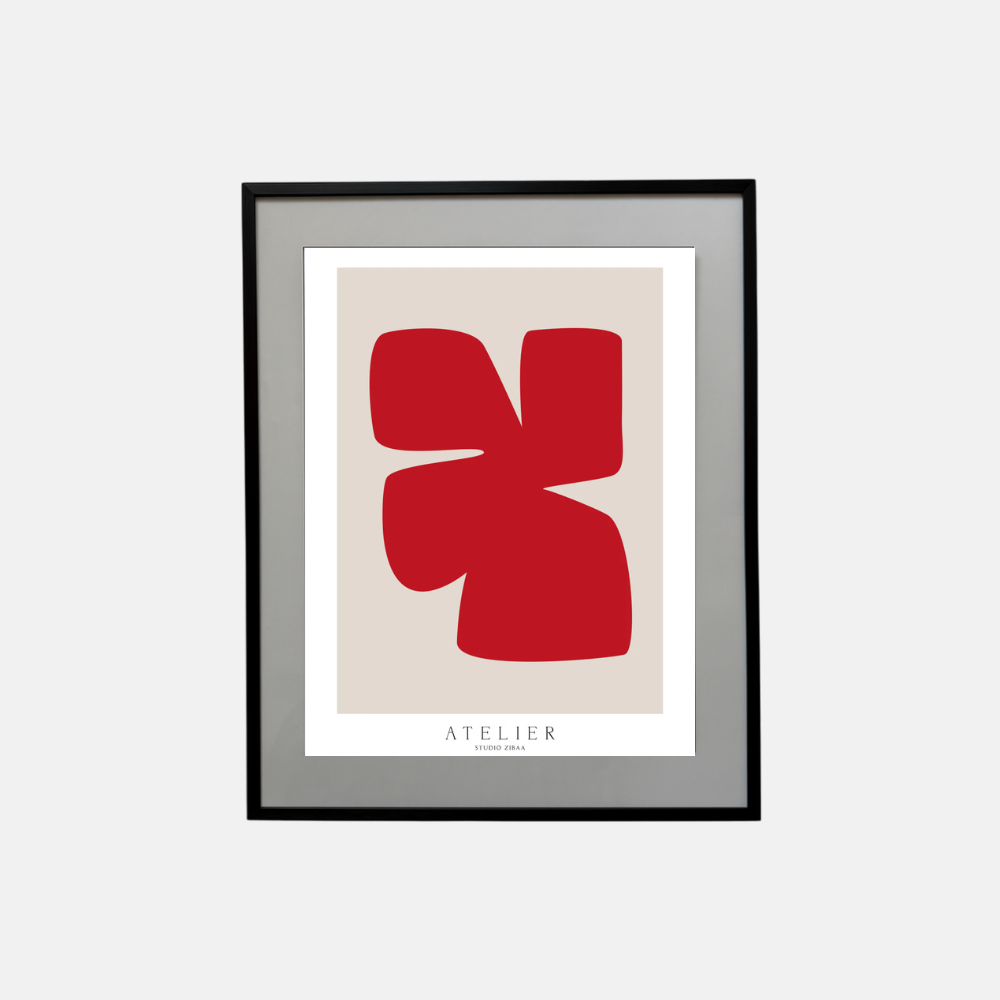 Atelier Poster | Red