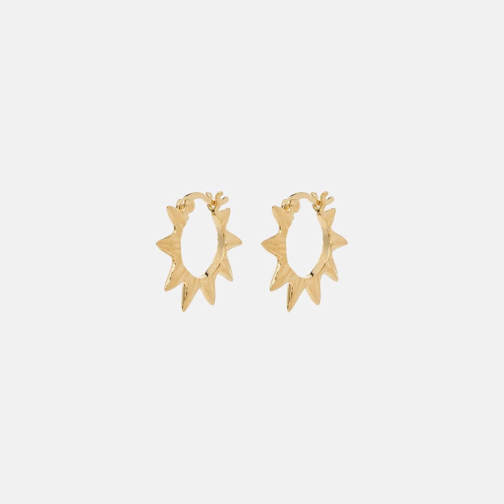 Small Soleil Hoop Earrings