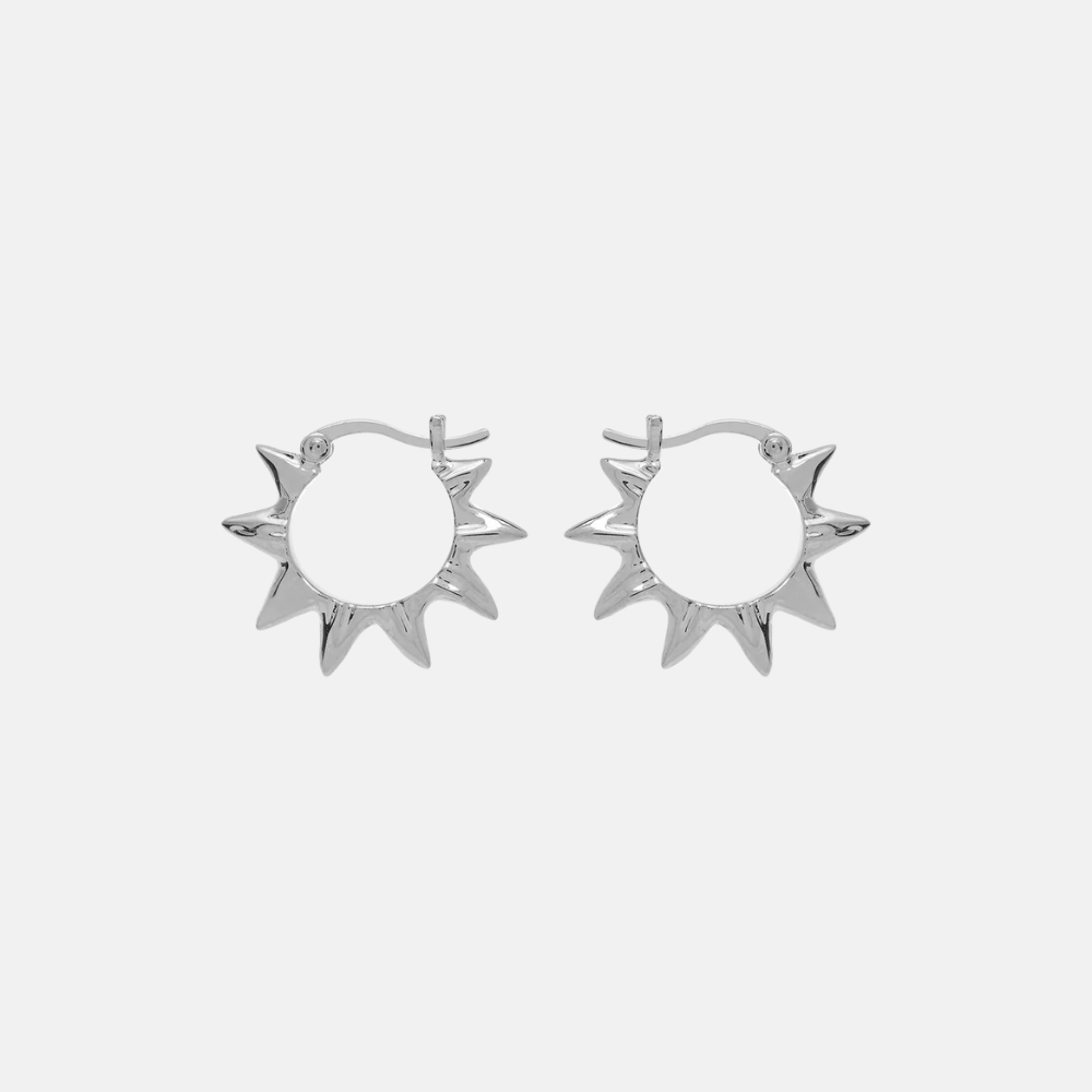 Small Soleil Hoop Earrings