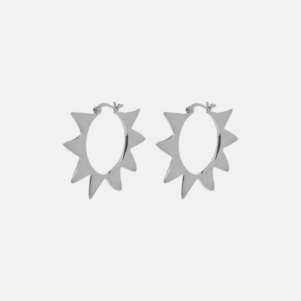 Large Soleil Hoop Earrings