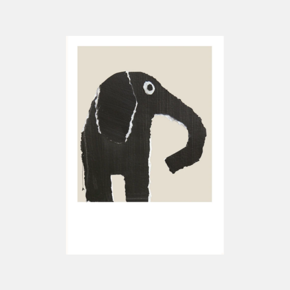 Postcard - l'elephant