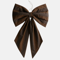 Load image into Gallery viewer, Christmas Bow | Recycled Cotton | 60 x 40 cm Brown