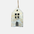 Load image into Gallery viewer, Kerstbal-huisje SPARKLE | Cotton Maché