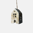 Load image into Gallery viewer, Kerstbal-huisje SPARKLE | Cotton Maché