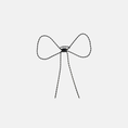 Load image into Gallery viewer, Christmas Bow | Oxidised Brass | H 18 Cm
