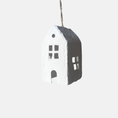 Load image into Gallery viewer, Kerstbal-huisje WHITE | Cotton Maché