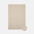 Afbeelding laden in Galerijviewer, Handloom Rug Natural