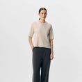 Load image into Gallery viewer, OBJELVA 2/4 RE O-NECK KNIT NOOS