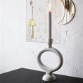 Afbeelding laden in Galerijviewer, Kandelaar Circle Wit