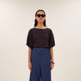 Load image into Gallery viewer, merle big stripe top