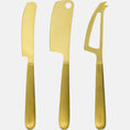 Afbeelding laden in Galerijviewer, Cheese knives, HDCheese, Golden