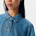 Load image into Gallery viewer, OBJFRAME 2/4 RE DENIM TOP NOOS