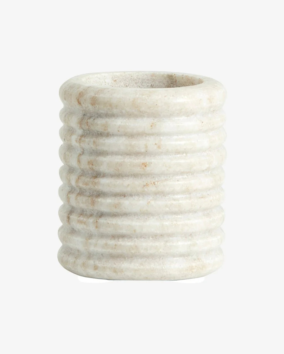 OTOK Kaarsenhouder Marble Grey
