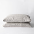 Afbeelding laden in Galerijviewer, Pillowcase linen 50x70 2p - warm grey