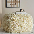 Load image into Gallery viewer, Lomba Pouf, Nature, Wool