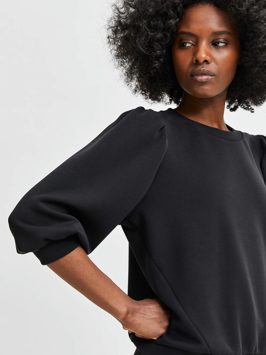 SLFTENNY 3/4 SWEAT TOP NOOS