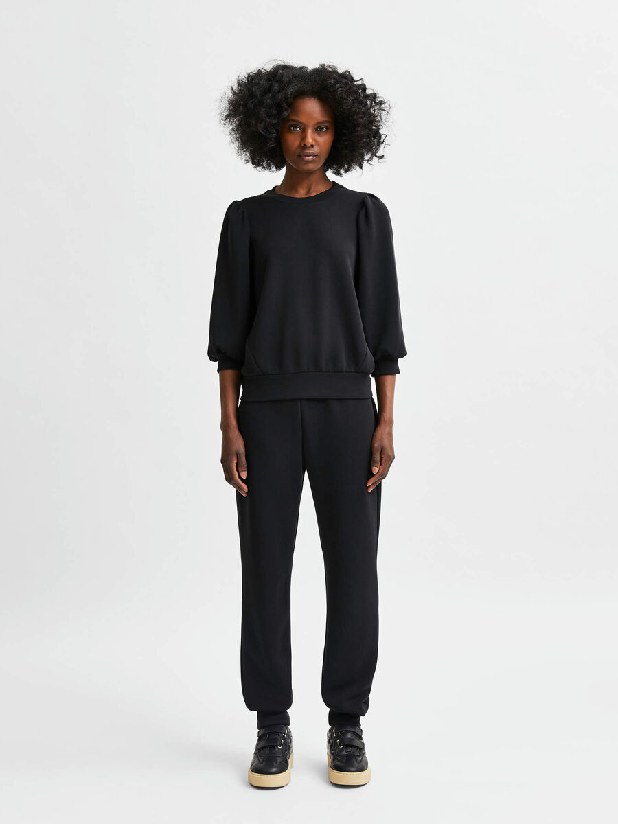 SLFTENNY 3/4 SWEAT TOP NOOS