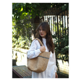 Load image into Gallery viewer, Wicker Bag - ALICE M STRIPE