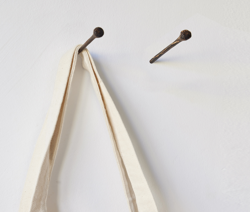Ronde houten hanger