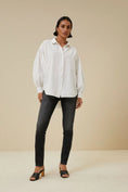 Afbeelding laden in Galerijviewer, Sarah Poplin Blouse White