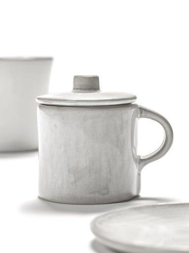 Espressokop met deksel Off-white La Mère