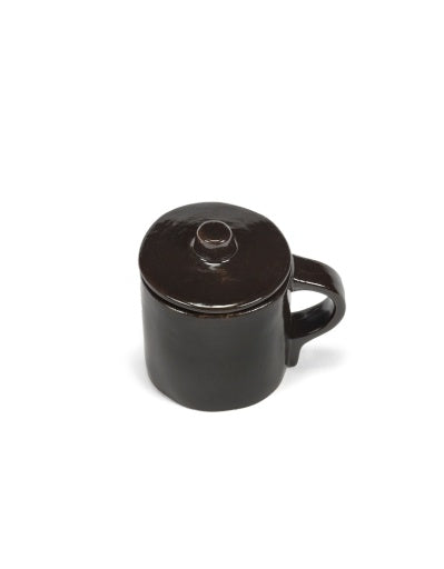 Espressokop met deksel Ebony La Mère