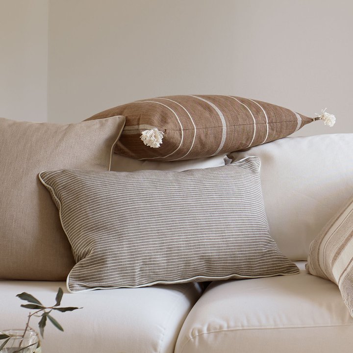 Kussenhoes Ribb Hazel | Cotton | 40x60 cm
