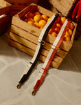 Load image into Gallery viewer, Stripe Webbing Strap Classic Leather