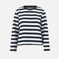 Afbeelding laden in Galerijviewer, SLFESSENTIAL LS STRIPED BOXY TEE NOOS