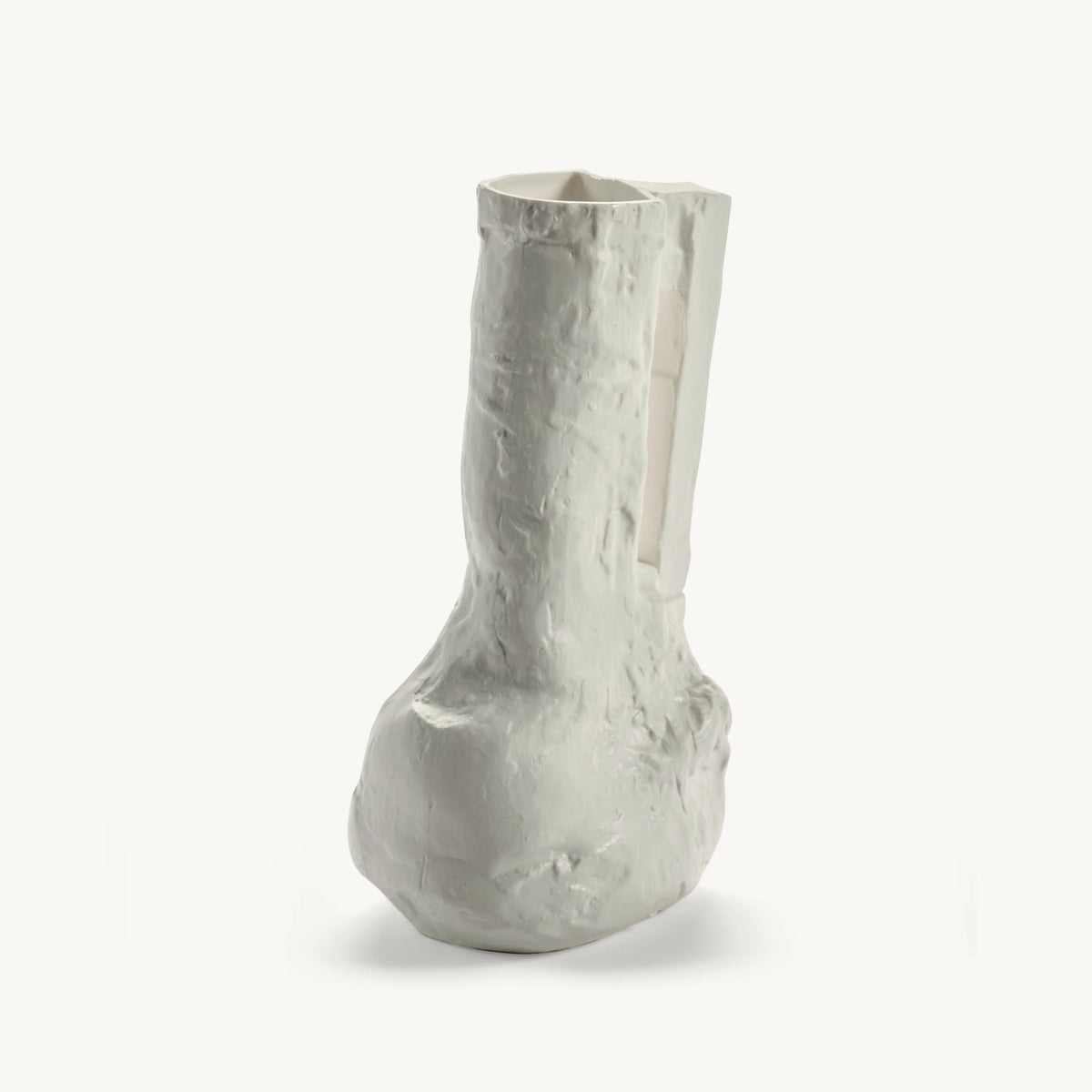 Vase I off-white artifacts - by white dirt