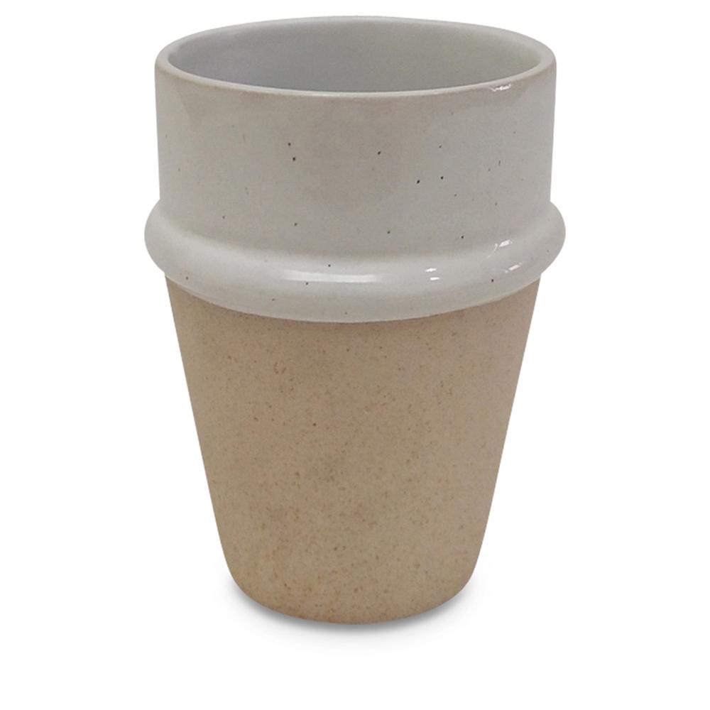 Cup Wabi Half White Small