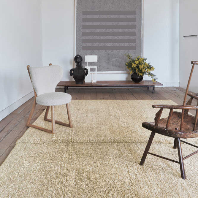 WOOLABLE RUG TUNDRA - BLENDED SHEEP BEIGE