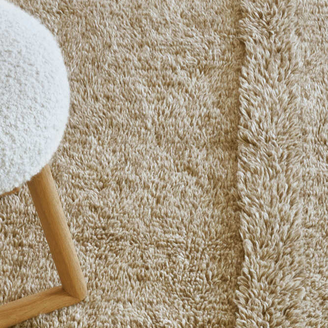 WOOLABLE RUG TUNDRA - BLENDED SHEEP BEIGE