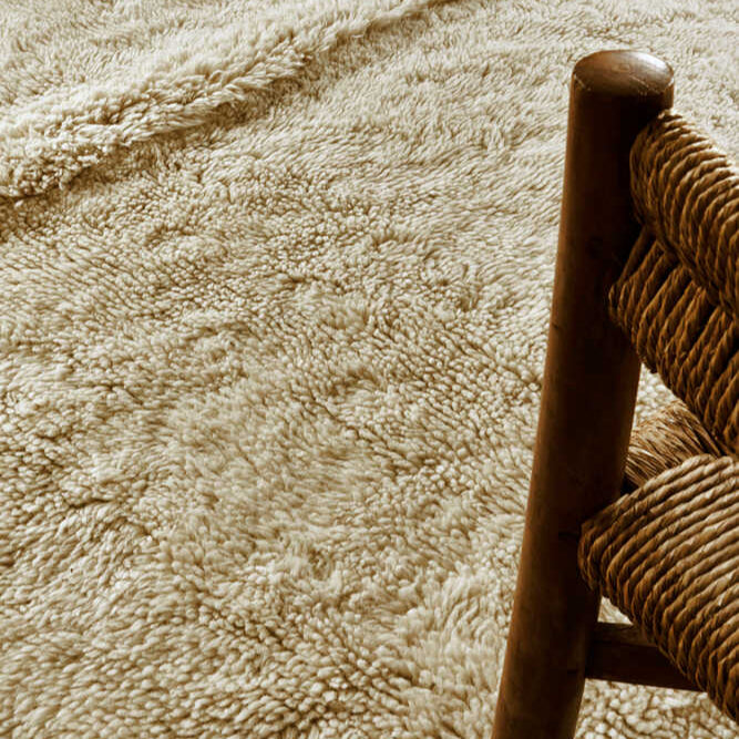 WOOLABLE RUG TUNDRA - BLENDED SHEEP BEIGE