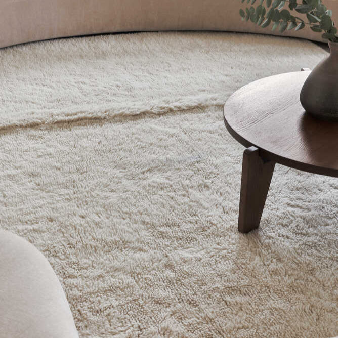 WOOLABLE RUG TUNDRA - SHEEP WHITE